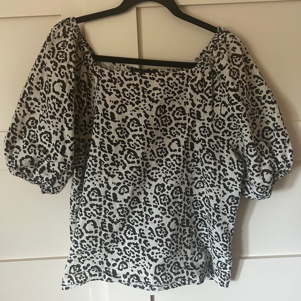 Saks Fifth Avenue Linen Top
